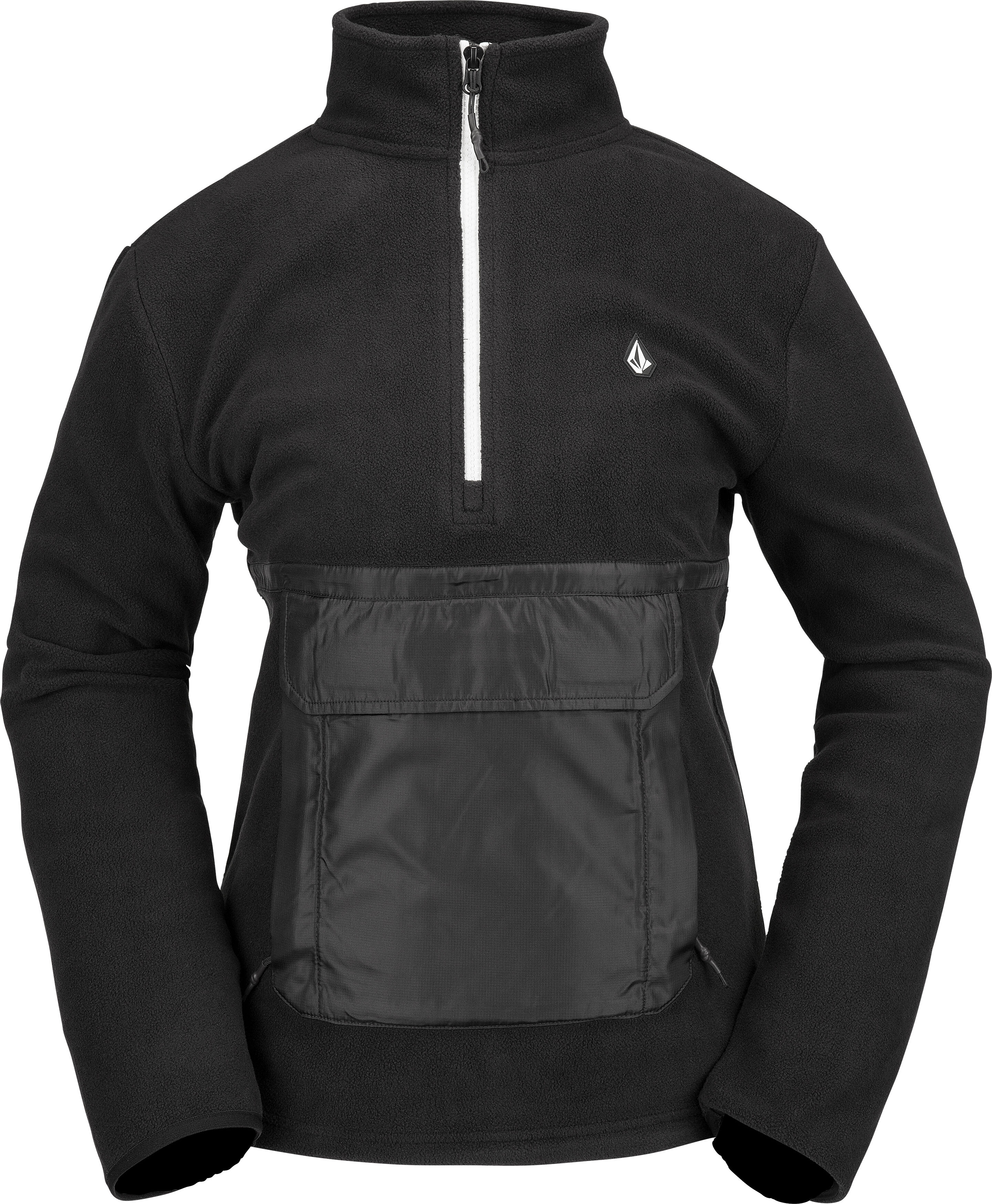 Volcom POLAR FLEECE HALF ZIP BLACK M