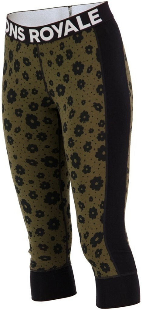 MONS ROYALE CASCADE MERINO FLEX 200 3/4 LEGGING AOP AORAKI LILY L