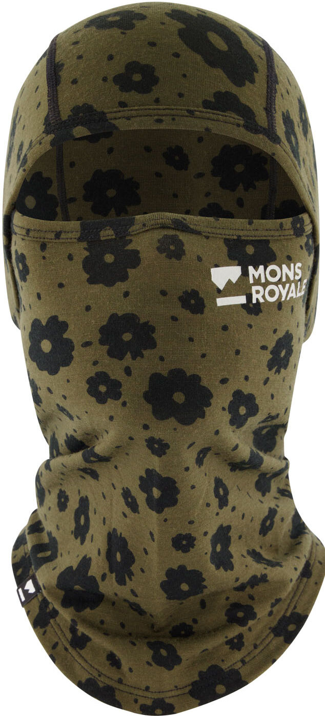 MONS ROYALE SANTA ROSA MERINO FLEX 200 BALACLAVA AOP AORAKI LILY L-X