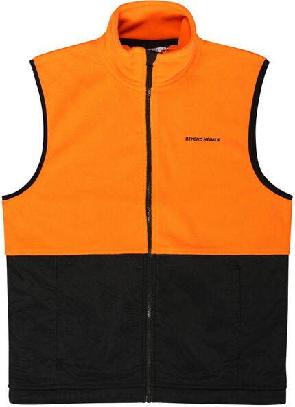 BEYOND MEDALS FLEECE VEST ORANGE XL