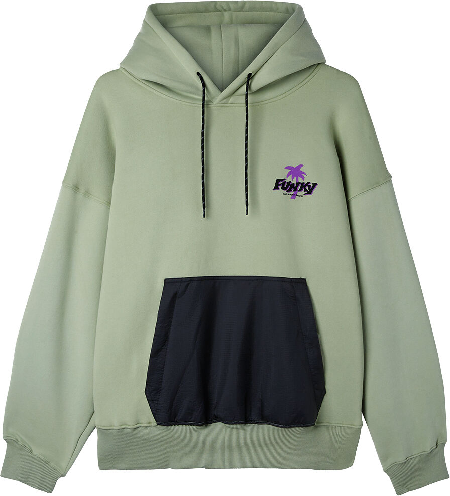 FUNKY MARIEMONTI HOODIE SAGE M