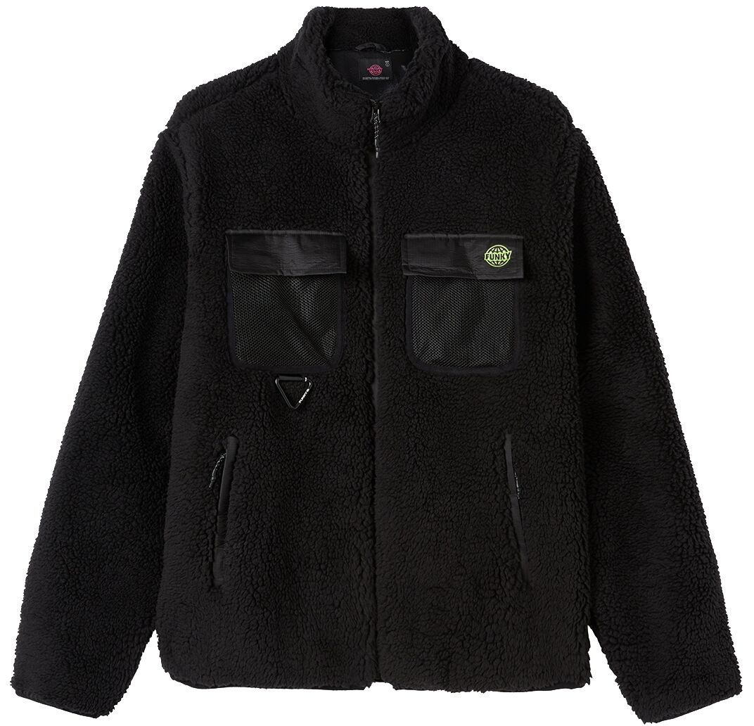 FUNKY GROG SHERPA JKT BLACK XL