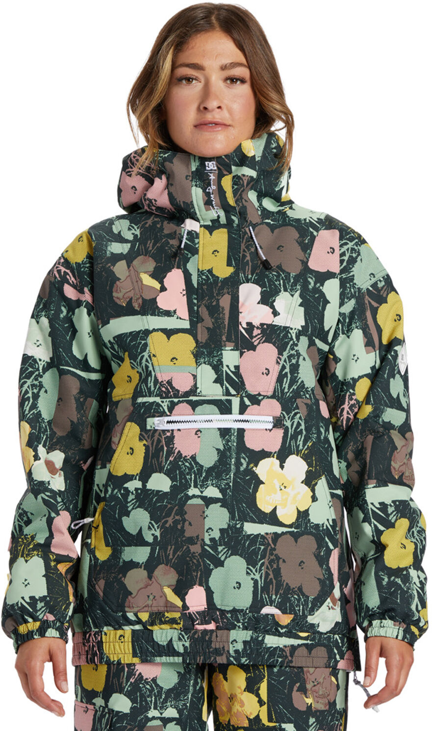 DCShoe AW CHALET ANORAK IN BLOOM XS