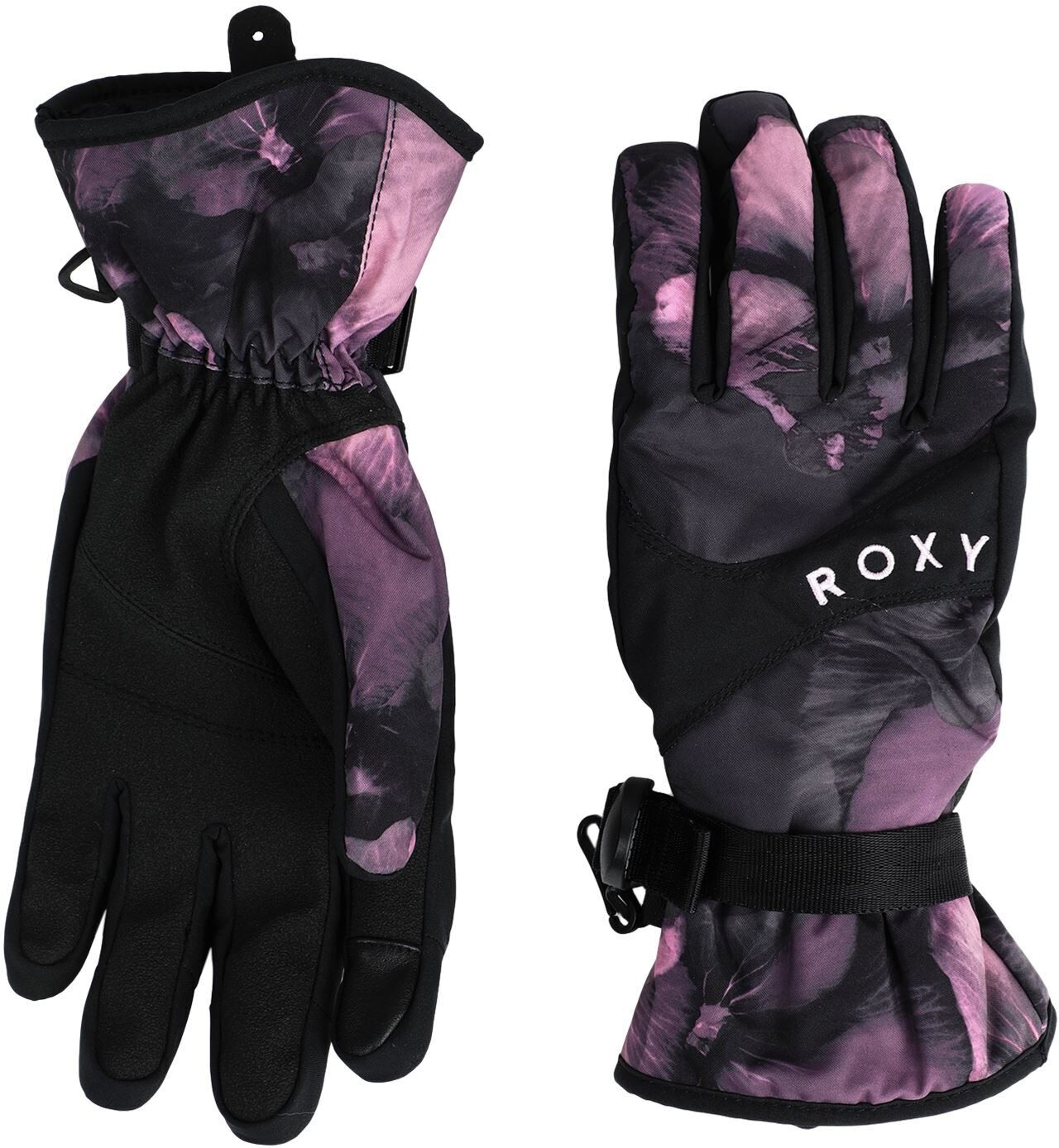 Roxy JETTY GLOVE TRUE BLACK PANSY PANSY S