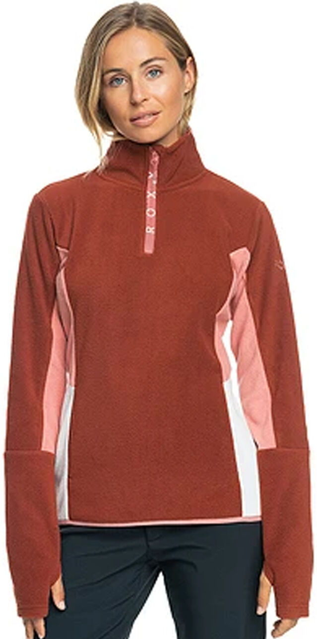 Roxy SAYNA HALF ZIP SMOKED PAPRIKA L