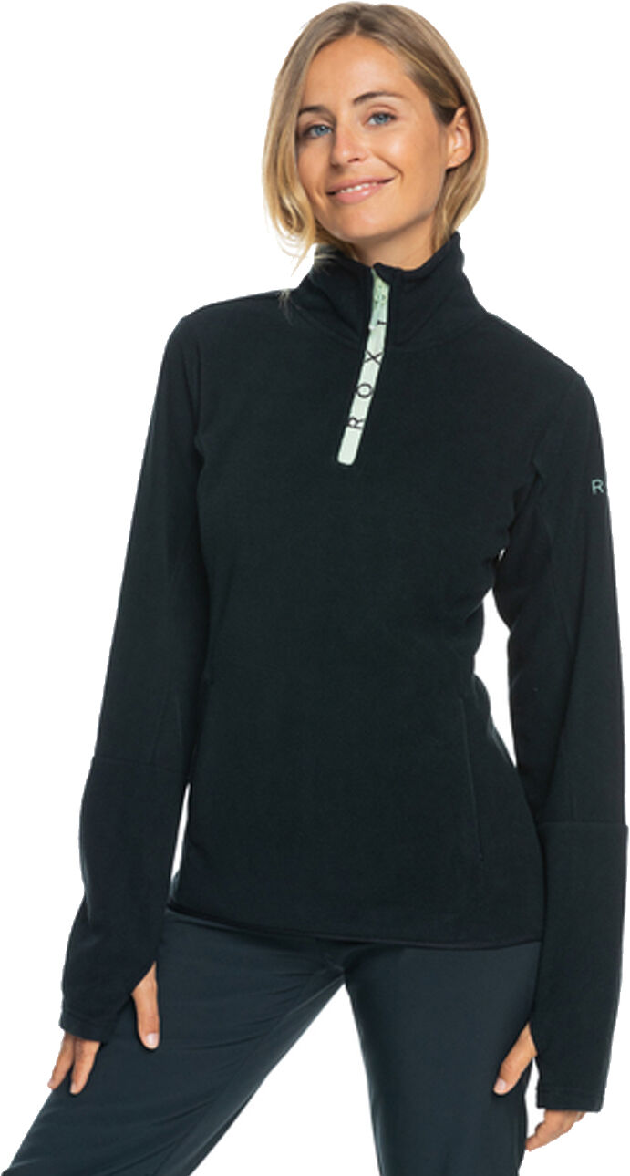 Roxy SAYNA HALF ZIP TRUE BLACK S