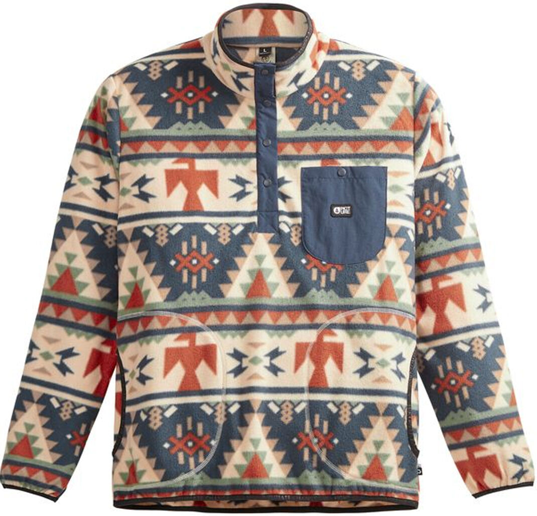 PICTURE ORAVIK 1/4 FLEECE KALEMA PRINT S