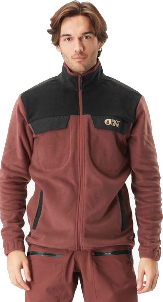 PICTURE ARTIM FZ FLEECE ANDORRA BLACK M