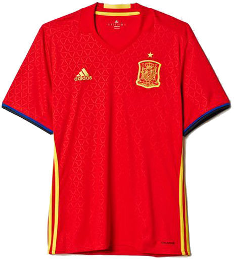 ADIDAS Maglia da Calcio a Maniche Corte Uomo FEF Spagna L L - Adidas