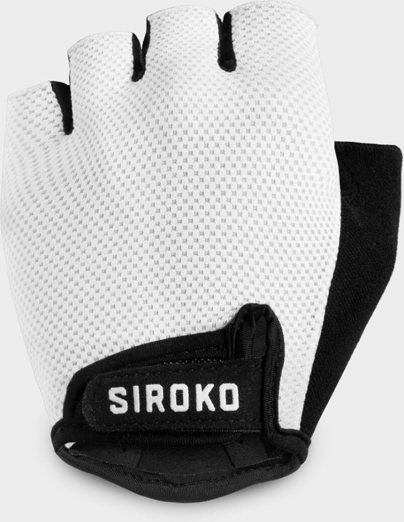 SIROKO -20% Guanti Bici Aero White taglia S