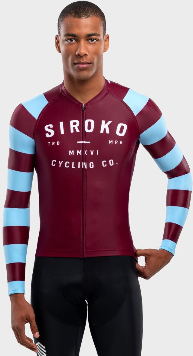 SIROKO -35% Maglietta da Ciclismo a Maniche Lunghe M2 Siena taglia XS