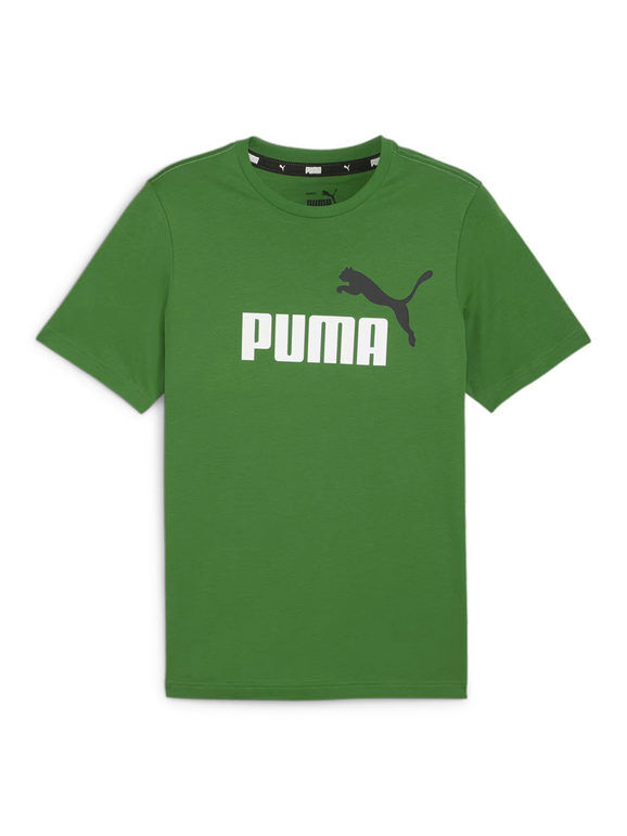 Puma Essentials logo t-shirt uomo T-Shirt e Top uomo Verde taglia S