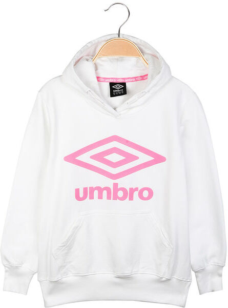 Umbro Felpa da ragazza con cappuccio Felpe bambina Bianco taglia XL