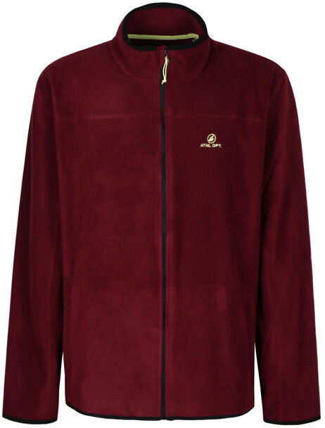 Athl Dpt Felpa in pile da uomo full zip Felpe uomo Rosso taglia M