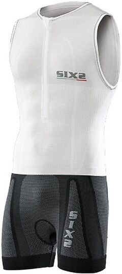 Body Bike Intimo Tecnico con Fondello Sixs Activewear Carbon taglia S