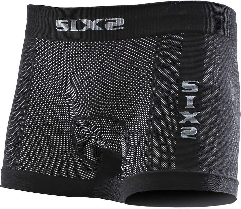 Box Ciclismo con Fondello RACE Pad Sixs BOX6 Black Carbon taglia XS/S