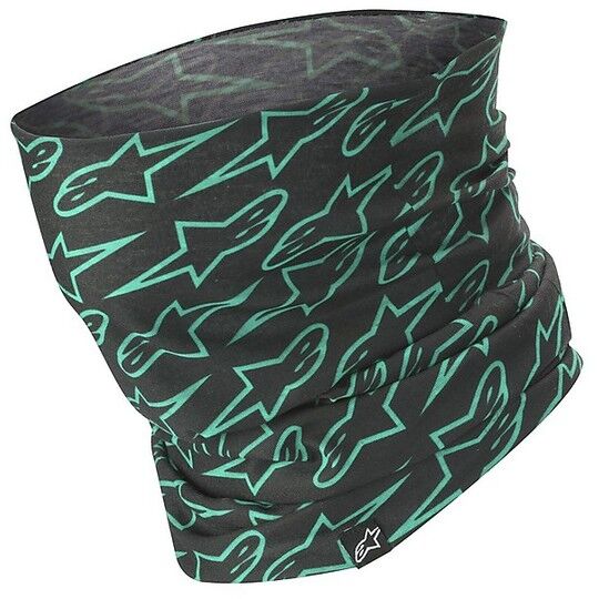 Collare Intimo Moto Alpinestars ASTARS Neck Tube Nero Teal taglia unic