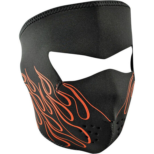 Collare Maschera Moto Zanheadgear Full Face Mask Fiamma Aran taglia un