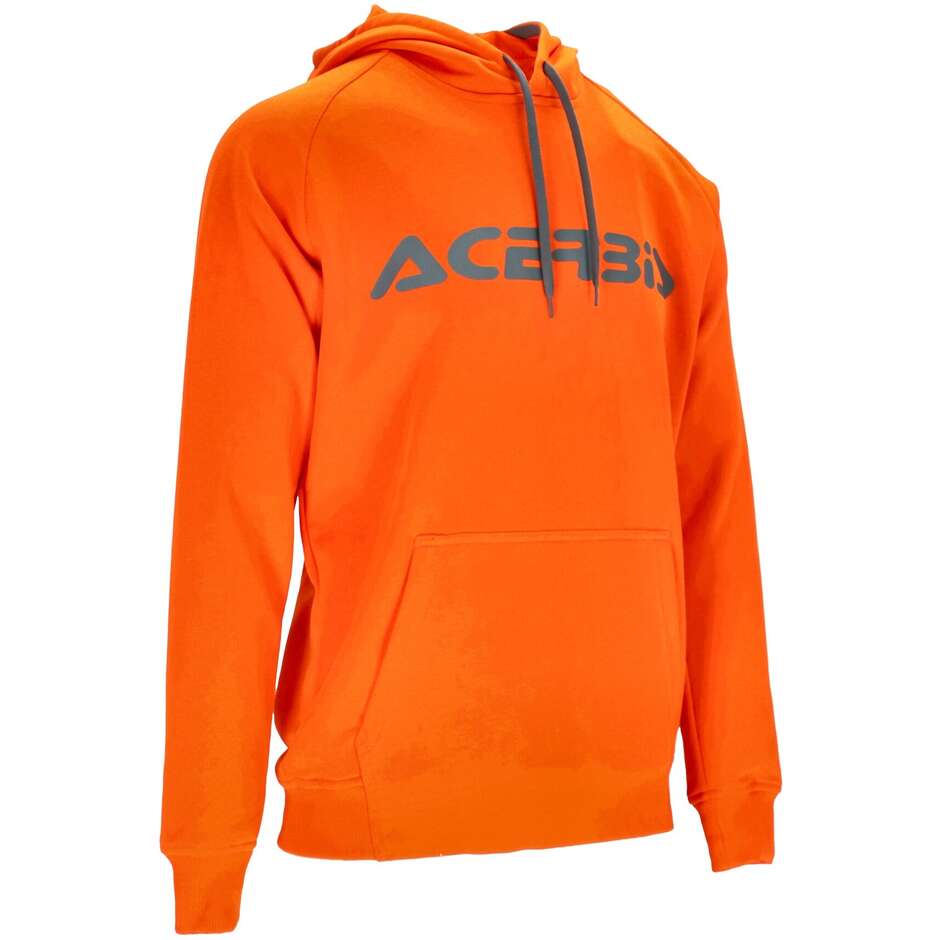 Felpa Casual Acerbis S-LOGO Arancio taglia XL