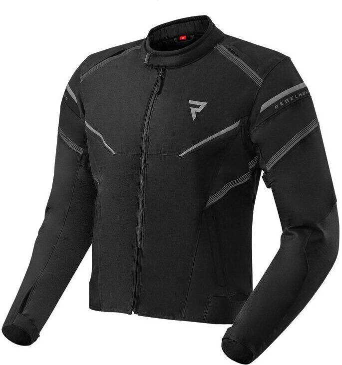 Giubbotto Moto Rebelhorn SPARK Nero taglia 4XL