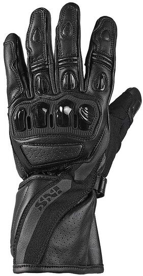 Guanti Moto Racing in Pelle Ixs SPORT LD NOVARA Nero taglia 2XL