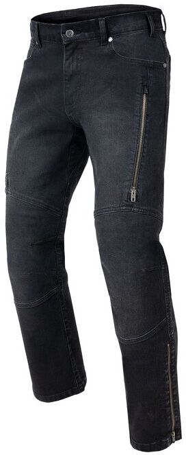 Jeans Moto Rebelhorn HAWK III REGULAR FIT WASHED Nero L32 taglia 30