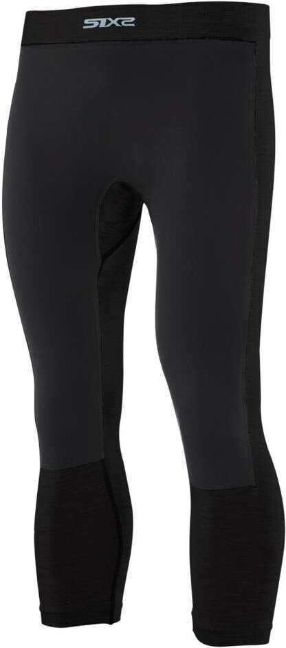 Legging Merinos Windshell Moto Sixs PNX WB MERINOS Wool Nero taglia 2X