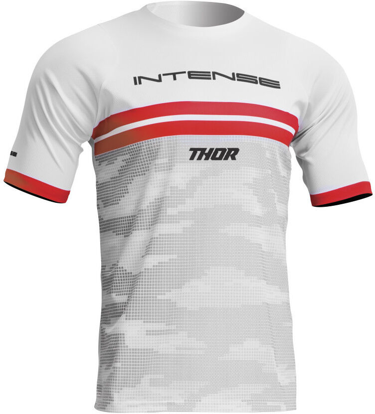 Maglia Bici Mtb Thor JERSEY Assist Decoy Bianco Camo taglia 2XL