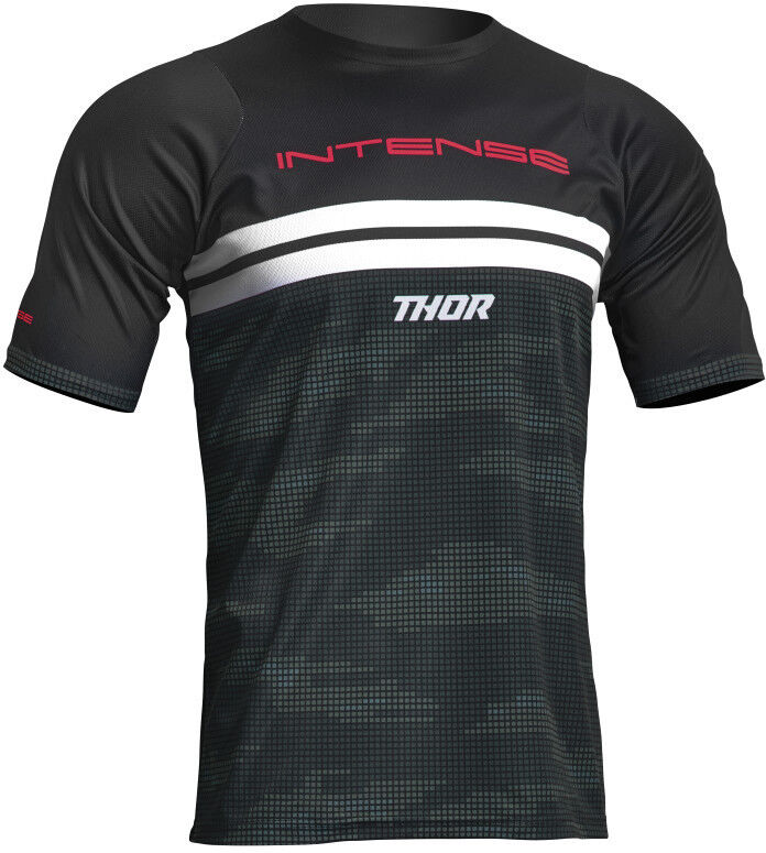 Maglia Bici Mtb Thor JERSEY Assist Decoy Nero Camo taglia L