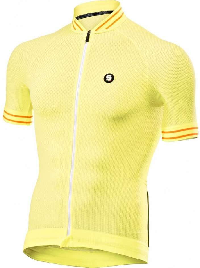 Maglia Bici Tecnica Sixs Ultraleggera a Maniche Corte Giallo taglia L