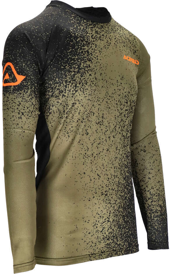 Maglia da Motocross Enduro ACERBIS X-DURO 2.0 Verde Militare taglia 3X