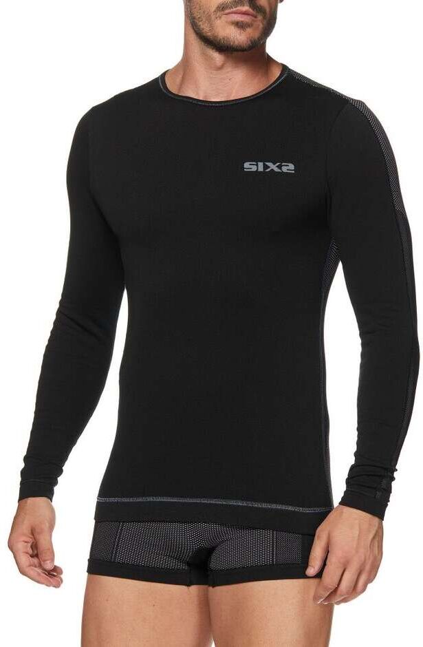 Maglia Intima Antivento Sixs TS6 PLUS Black Carbon taglia XL/XXL