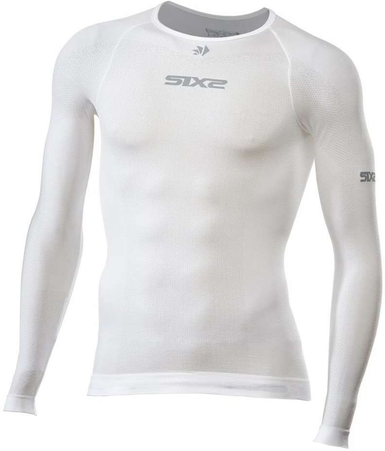 Maglia Intima Estiva Maniche Lunghe Sixs TS2L BT Bianco taglia M/L