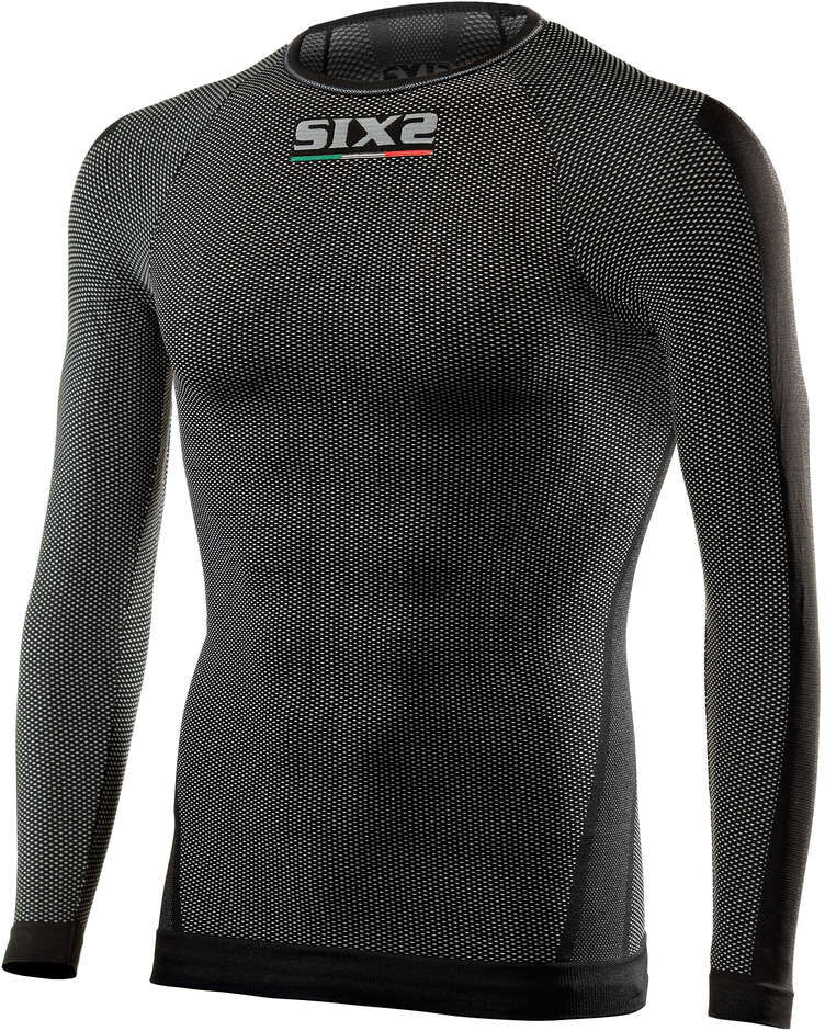 Maglia Intima Maniche Lunghe Sixs TS2 Black Carbon taglia 3XL/4XL