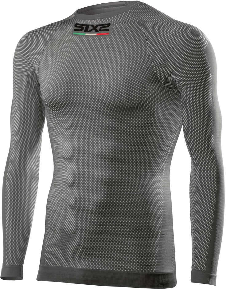 Maglia Intima Maniche Lunghe Sixs TS2 Dark Grey taglia M/L