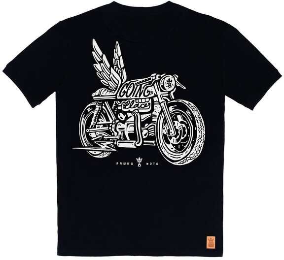 Maglia Moto Casual Pando Moto Regular Fit MIKE MOTO WING 1 taglia M