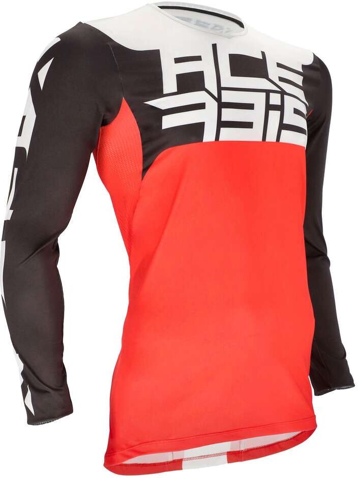 Maglia Moto Cross Enduro Acerbis X-Flex Two Rosso Nero taglia S