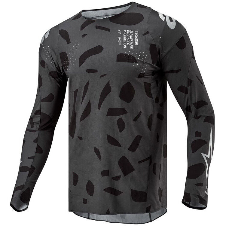 Maglia Moto Cross Enduro Alpinestars TECHSTAR GRAPHITE Camo taglia 2XL