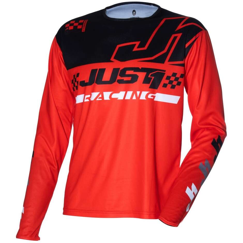 Maglia Moto Cross Enduro Just1 J-COMMAND Competition Rosso N taglia L