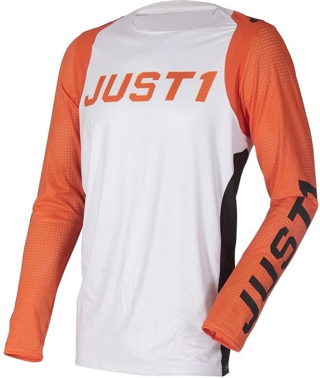 Maglia Moto Cross Enduro Just1 J-FLEX ADRENALINE Bianco Aran taglia 2X