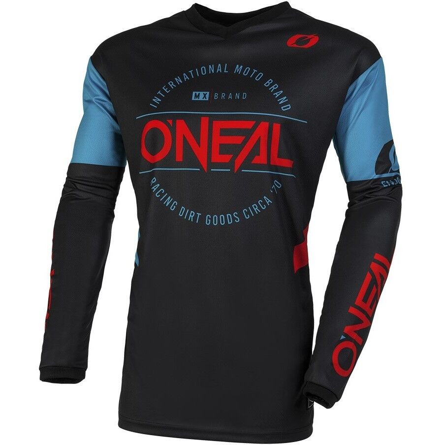 Maglia Moto Cross Enduro Oneal ELEMENT Jersey BRAND V.23 Ner taglia L