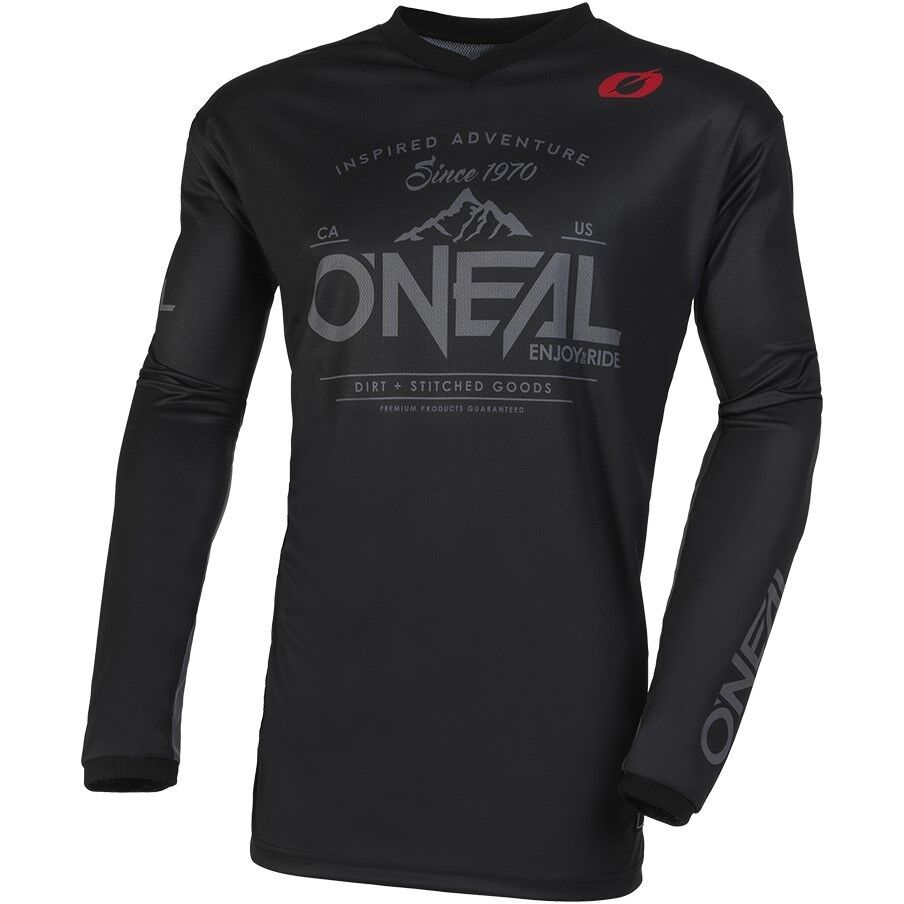 Maglia Moto Cross Enduro Oneal ELEMENT Jersey DIRT V.23 Nero taglia S