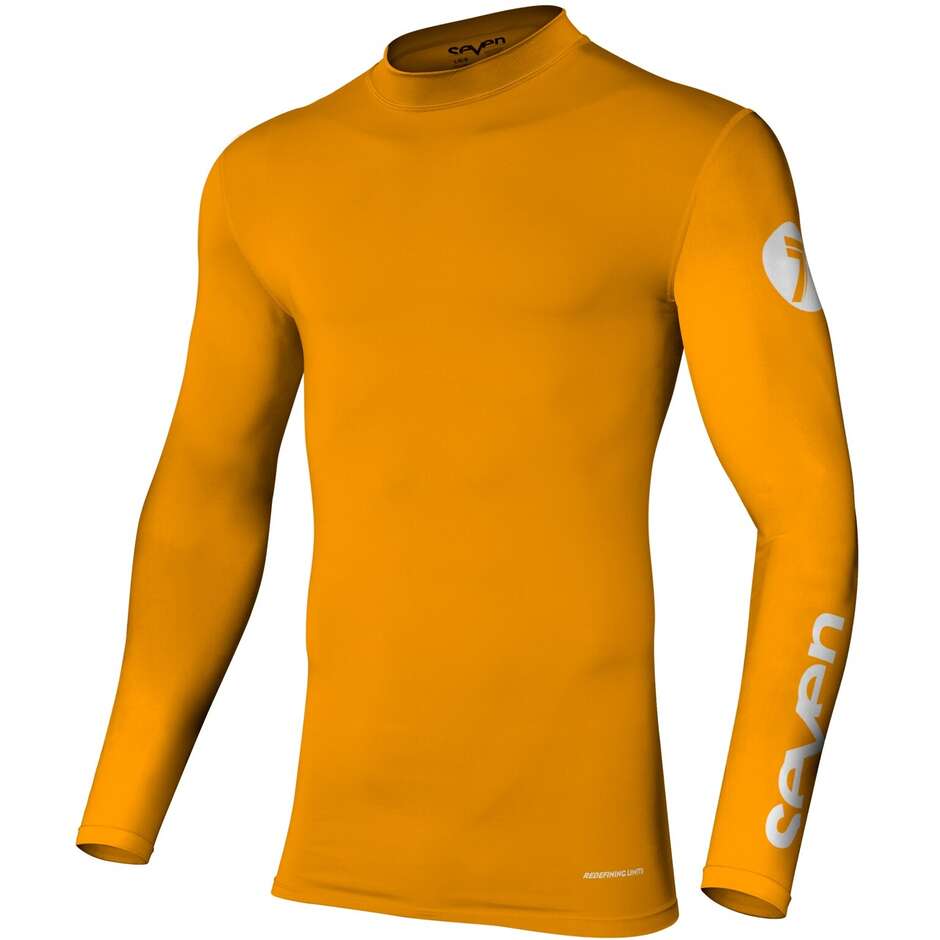 Maglia Moto Cross Enduro Seven Mx ZERO COMPRESSION Arancio taglia L