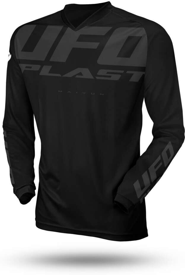 Maglia Moto Cross Ufo MAIYUN Nero taglia S