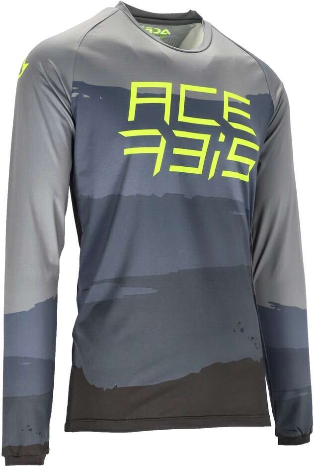 Maglia Mtb Acerbis Flex Speed Grigio Giallo taglia 2XL