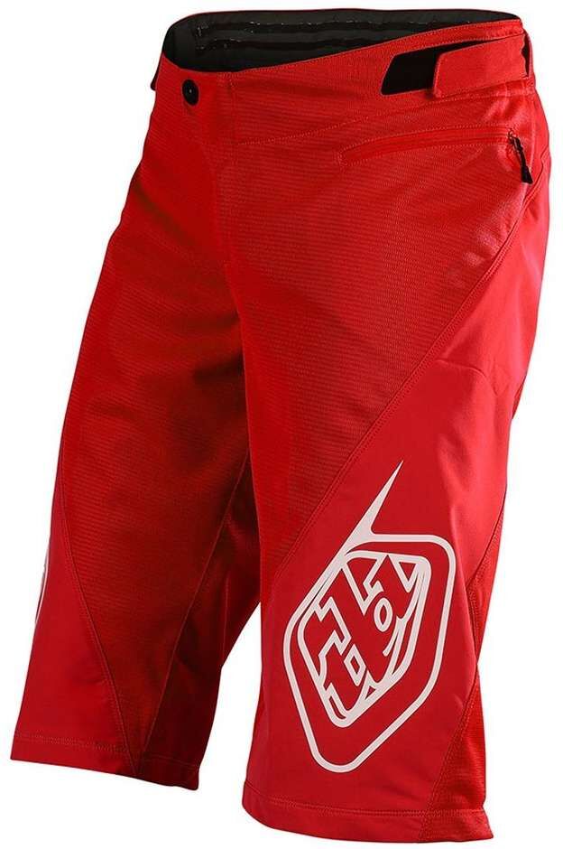 Pantaloncini Bici MTB Troy Lee Designs SPRINT SHORT Rosso taglia 36