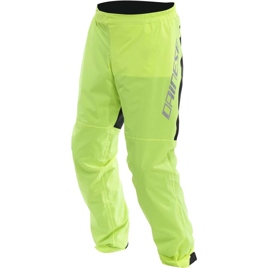 Pantaloni Antipioggia Moto Dainese ULTRALIGHT RAIN PANTS Flu taglia XL