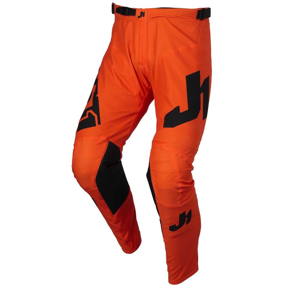Pantaloni Moto Cross Enduro Just1 J-ESSENTIAL SOLID Arancio taglia 30