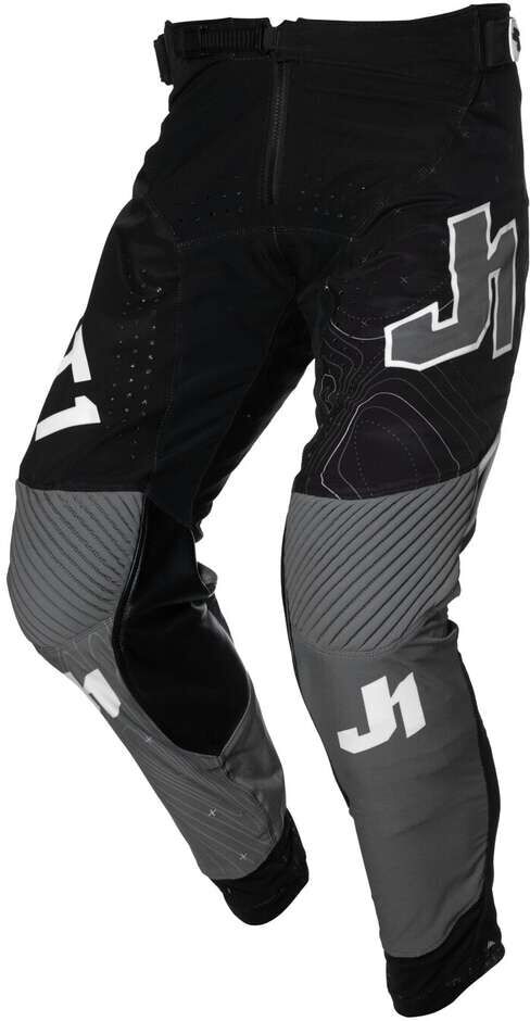 Pantaloni Moto Cross Enduro Just1 J-FLEX 2.0 Frontier Nero B taglia 32