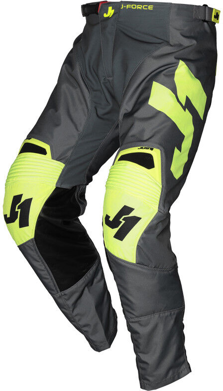 Pantaloni Moto Cross Enduro Just1 J-FORCE Terra Grigio Giall taglia 28